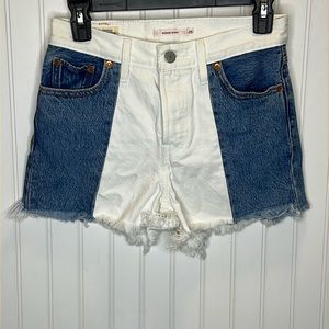 Levi’s Button Fly Two Tone Wedgie Short size 25